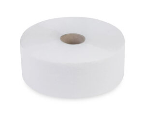 Preview: VEPATIM 6 Rollen Jumbo Toilettenpapier 2-lagig Recyclingpapier Kerndurchmesser 7.6 cm