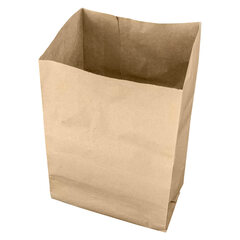 VEPATIM 10 Papierbeutel Einkaufsbeutel Obst/Gemüse 10l 200+170x360mm kompostierbar braun