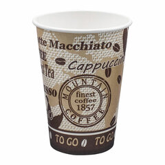 VEPATIM 100 Automatenbecher Kaffeebecher 70,3mm Ø 'Coffee Mountain' 150 ml