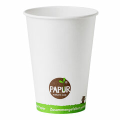 VEPATIM 100 Automatenbecher Kaffeebecher PAPUR ohne Kunststoff 70,3mm Ø 180 ml