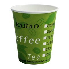 VEPATIM 75 Automatenbecher Kaffeebecher Pappbecher 80mm Ø Green 200 ml 