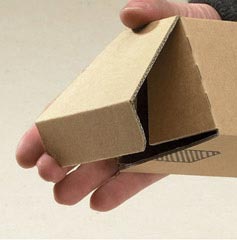 Preview: TRAPEZ Versandverpackung für gerollte Güter Poster SK-Verschluss für DIN A 0 1 2