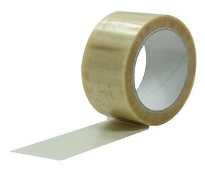 6x 1-PACK Packband Klebeband PVC 200 | 50mmx66m Low Noise transparent