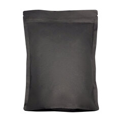 Standbodenbeutel Kraftpapier schwarz 160x230x90mm 750ml 