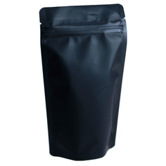 Standbodenbeutel PET schwarz matt 130 x 225 x 70mm 500ml 