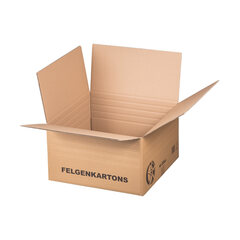 Felgenkarton für 18 Zoll - 500x500x(142)-290mm mit variabler Höhe 2-wellig