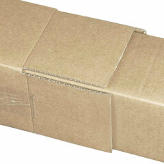 Preview: Teleskophülle 1050x112x112mm für Versandhülsen LONGBOX braun 2-wellig