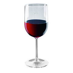 2x Mehrweg Weinbecher Weinglas 1/8L und 1/4L aus SAN bruchfest