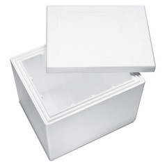 Isolierboxen mit Deckel aus Styropor EPS 600 x 485 x 490 mm 75 Liter