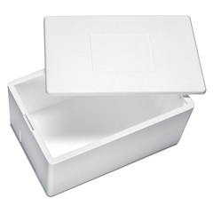 Isolierboxen mit Deckel aus Styropor EPS 630 x 410 x 290 mm 47 Liter