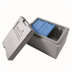 Isolierboxen mit Deckel aus Neopor® Akkuversion 330 x 225 x 225 mm 7,3 Liter