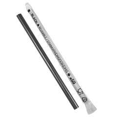 500x Trinkhalme Kunststoff PP Mehrweg schwarz einzeln gehüllt 200 mm Ø 7mm
