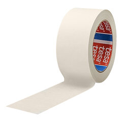 12x TESA Papierklebeband tesapack 4713 mit Naturkautschukkleber  50mm x  50m weiß