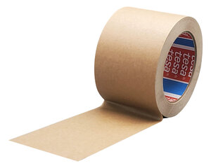 24x TESA Papierklebeband tesapack 4713 mit Naturkautschukkleber  75mm x  50m braun