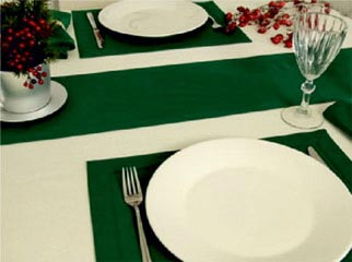 Preview: Tischset Platzset aus Papier 30 x 40 cm weiß 