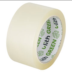 VEPATIM ULITH GREEN Packband Klebeband 50mmx66m mit Recyclinganteil & leise transparent