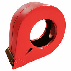 VEPATIM 10 Handabroller aus Metall robuste geschlossene Ausführung für 50mm Bänder