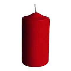 Stumpenkerzen Ø 40 x 80 mm 10 Stunden Brenndauer bordeaux 