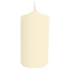 Stumpenkerze Ø 80 x 200 mm champagner