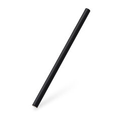Papiertrinkhalme JUMBO schwarz 15 cm Ø8 mm 