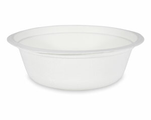 Bio Suppenteller Salatschalen Schale rund Zuckerrohr 500ml Ø15.5 x 5.5cm 