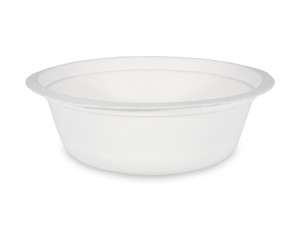 Bio Suppenteller Salatschalen Schale rund Zuckerrohr 500ml Ø15.5 x 5.5cm 