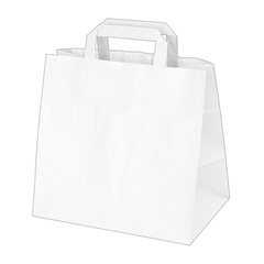 GASTRO Papiertragetaschen 25 x 26 x 17 cm mit EAN-Code weiss 