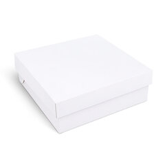 Kuchenkarton Tortenkarton 28x28x10cm weiß 