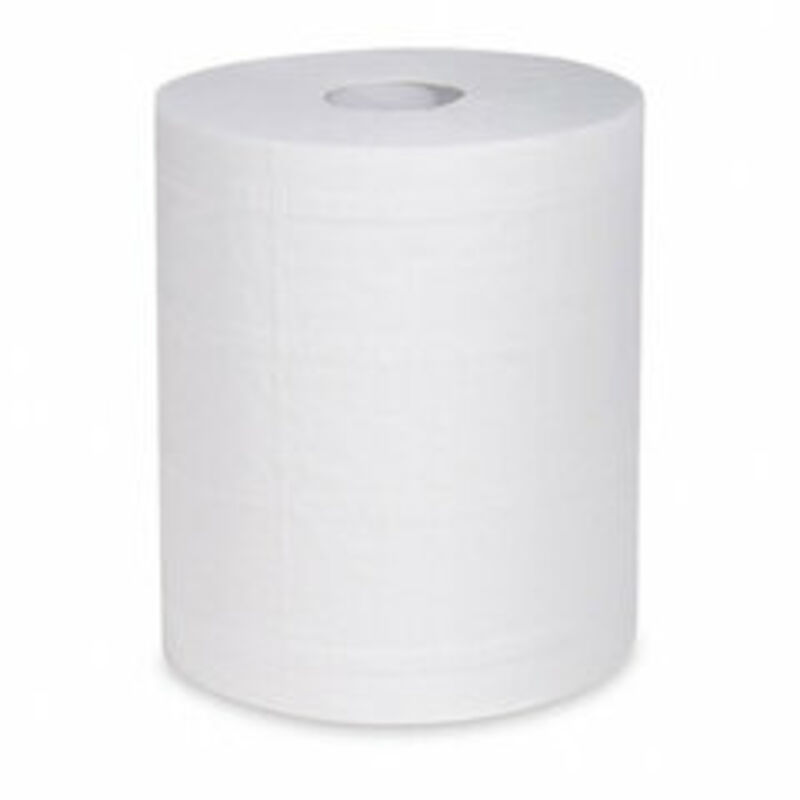 Putztuchrolle perforiert 100% Zellstoff 2-lagig Ø 19 x 19 cm x 160m weiß 