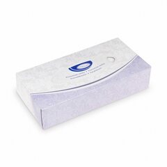 Kosmetiktücher 100% Zellstoff 2-lagig in Spenderbox weiß 