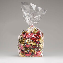 Preview: Verschlussclipse U-Form Beutelverschlüsse 33 x 8 mm rot/weiß PAP/FE 