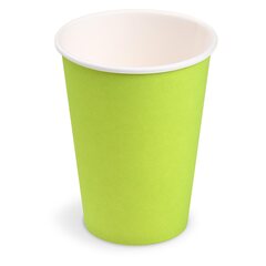 Getränkebecher Party/Pappbecher grün 240ml Ø 74mm 