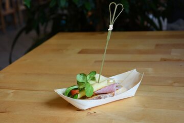 Preview: Fingerfood-Spieße aus Bambus HERZ 180 mm stabil und splitterfrei 