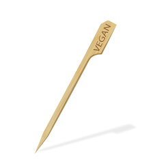 Foodmarker VEGAN aus Bambus 90 mm 