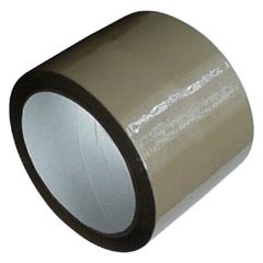 1x 1-PACK Packband Klebeband OPP-909NN 75 mm x 66 m Low Noise braun