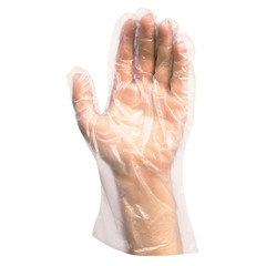 Einweghandschuhe aus HDPE universal passend (L) 