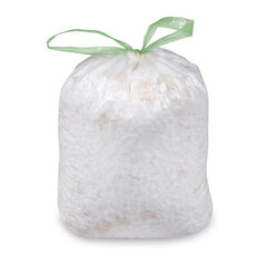 Zugbandsäcke Müllsäcke mit Zugband 60 Liter 'L' 63 x 73 cm HDPE weiß 