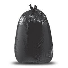 Bauschuttsack Schwerlastsack 100 µm schwarz 70 x 110 cm 120L 