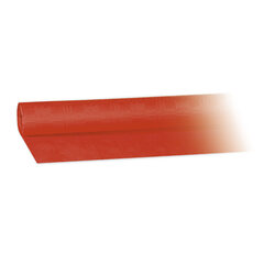 VEPATIM 1 Rolle Damasttischdecke Tischtuch aus Papier 1,20m x 8m rot