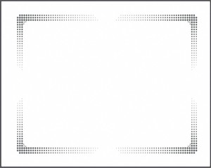 Tischset Platzset aus Papier 30 x 40 cm weiß 