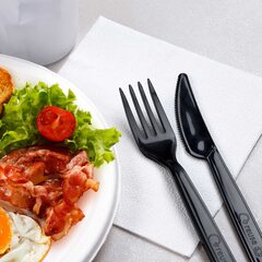 Preview: Servietten Prägeservietten 1-lagig 33 x 33 cm weiß 