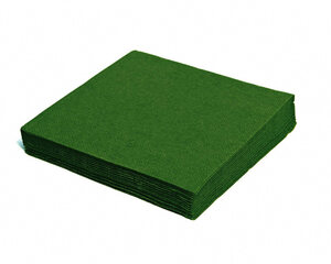 Servietten 33 x 33 cm 1/4-Falz 3-lagig dunkelgrün 