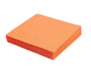 Servietten 33 x 33 cm 1/4-Falz 3-lagig orange 