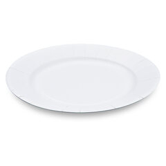 BIONATURE Pappteller FSC Mix rund extra-stabil Ø23cm fettdicht weiß 