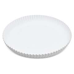 BIONATURE Pappteller 'RECY' rund tief Ø32cm weiß 