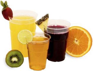 Preview: Brillant klare Trinkgläser 100ml mit Füllstrich Ø 57 mm 