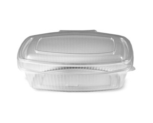 Feinkostbecher klar mit angehängtem Deckel 125 ml PP 