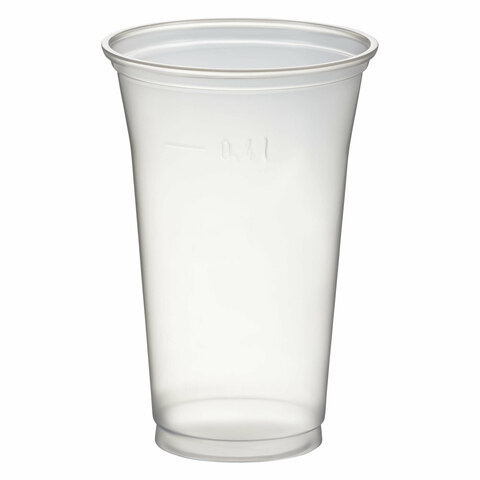 VEPATIM 50 Trinkbecher Smoothiebecher Dessertbecher 400 ml Ø 95mm PET glasklar