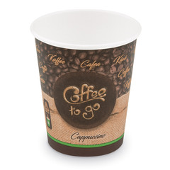 VEPATIM 50 Kaffeebecher M 'Coffee To Go' Cappuccino Caffe Lungo 200ml 280ml 