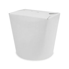 Food Box Take Away Box 100x88x95mm 750ml aus Vollpappe beschichtet weiß 